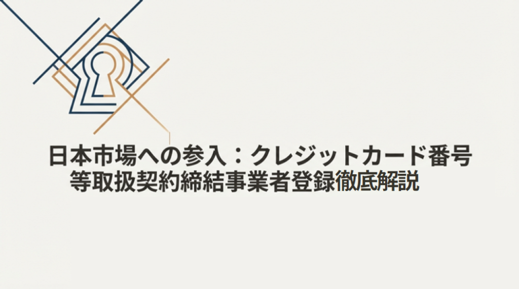 【クレジットカード番号等取扱契約締結事業者登録】解説資料｜ダウンロードフォーム